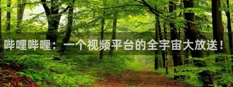 3d韩漫画免费在线观看：哔哩哔哩：一个视频平台的全宇宙大放送！